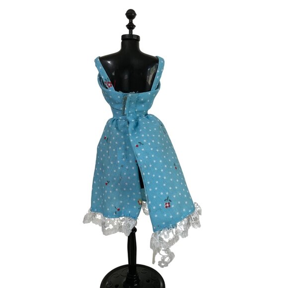 Mattel Barbie Vintage 1986 My First Fashions Blue Dress #1895 - Picture 2 of 2